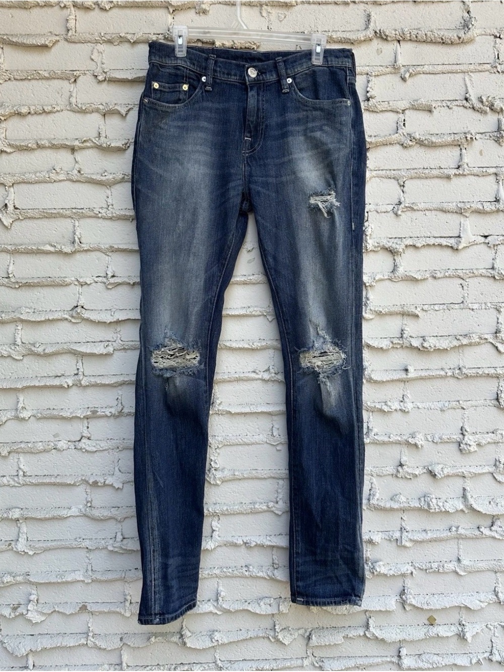 True Religion Women’s Skinny Blue Washed Denim Jeans size 31